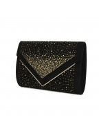 Formal Suede Clutch