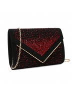 Ladies Party Black and Red Tote Bag