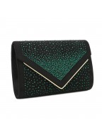 Women's Party Black/Green Tote Bag