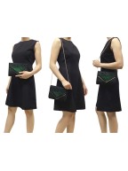 Women's Party Black/Green Tote Bag