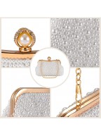 Women's Pearl Clutch